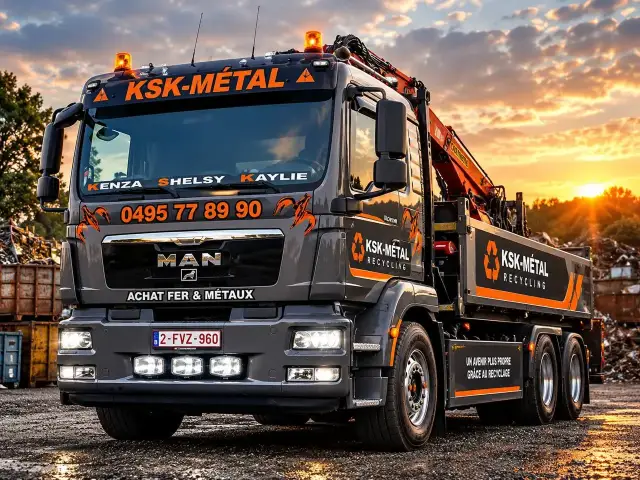 Camion-grue MAN